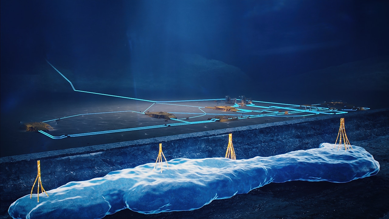 Energiminister Terje Aasland åpnet Ormen Lange havbunnskompresjon