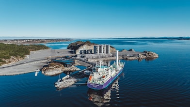 Energiminister Terje Aasland åpnet Ormen Lange havbunnskompresjon