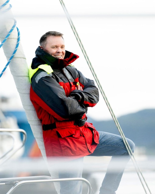 Portrett av Bård Dyrnes som er anleggssjef på Nyhamna Gassanlegg