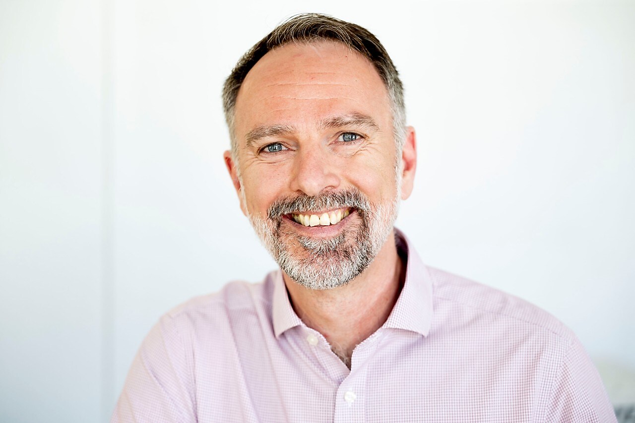 Portrett av Øyvind Henriksen som jobber med «Penguins» prosjektet for Shell UK.