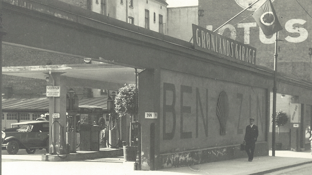 historisk bilde, shell