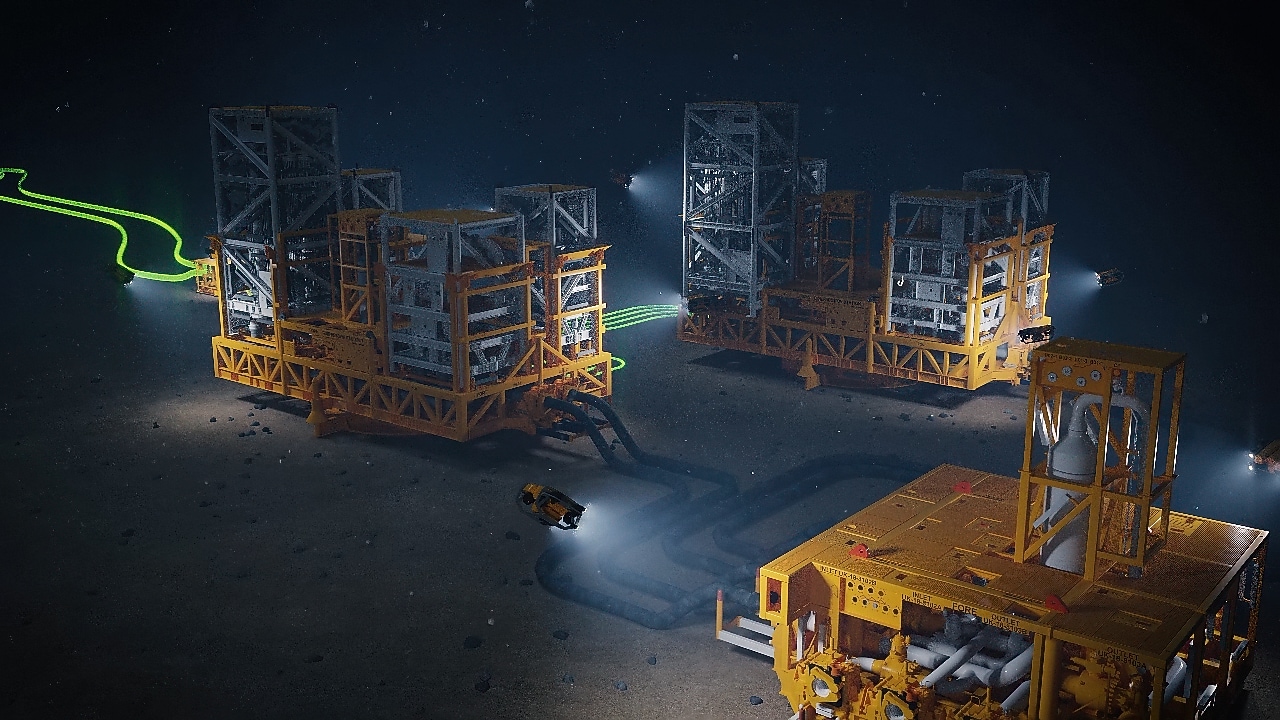 Ormen Lange er bygget ut uten plattform.