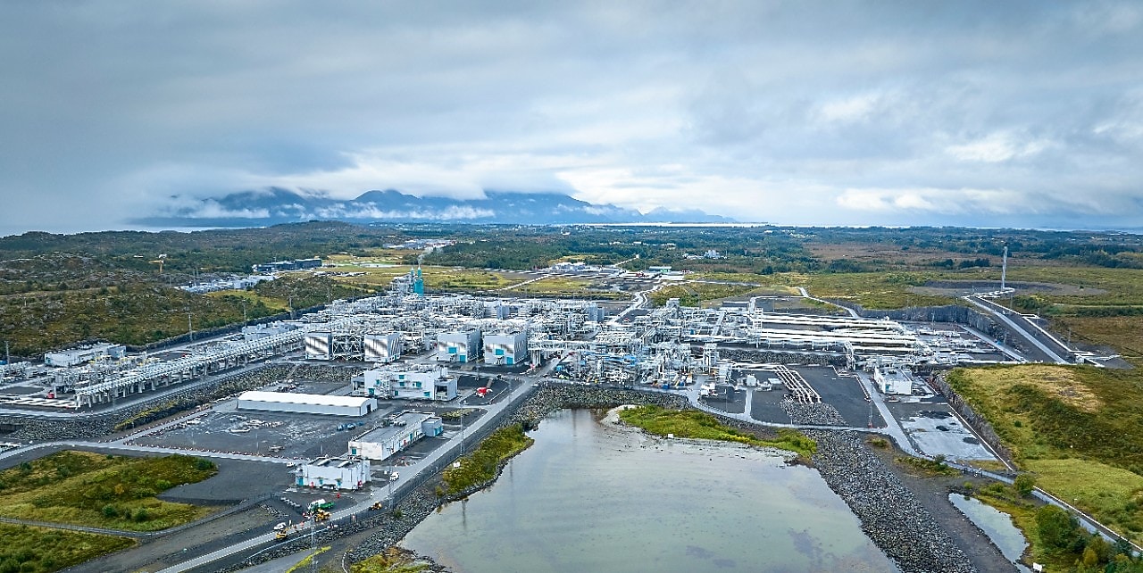 Oversiktsbilder av Nyhamna-anlegget