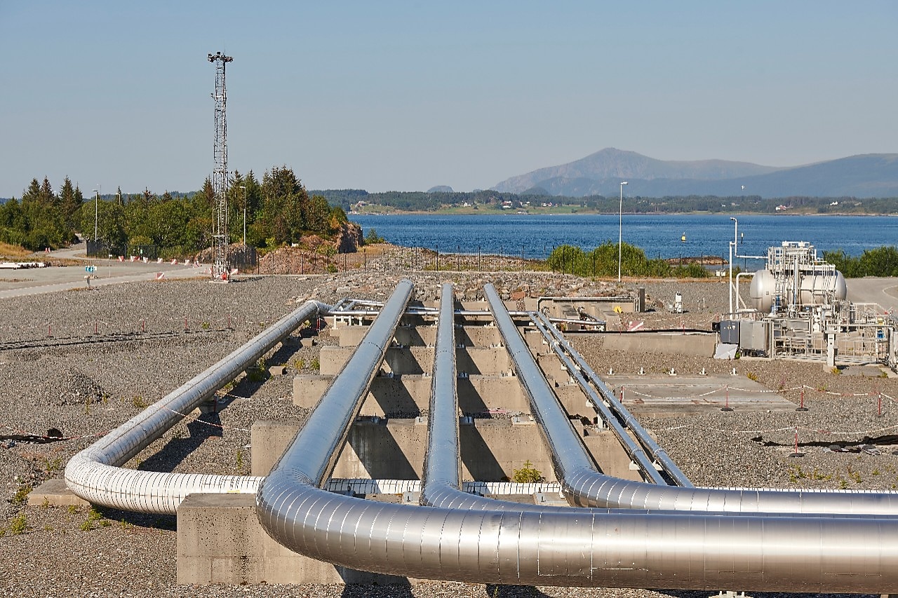 Oversiktsbilder av Nyhamna-anlegget